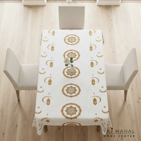 مفرش طاولة مشمع بتصاميم رمضانية