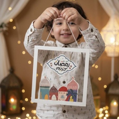 تعليقة رمضانية جدارية