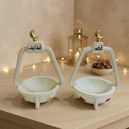 ستاند ديكوري للضيافة بتصميم رمضاني