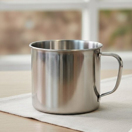 كوب من الستانلس ستيل