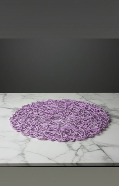 كوستر قش قطر 25 سم