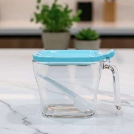 سكرية اكريلك مع ملعقة