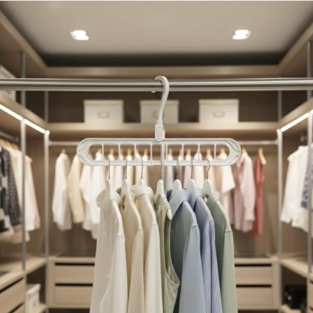 علاقة ملابس متحركة