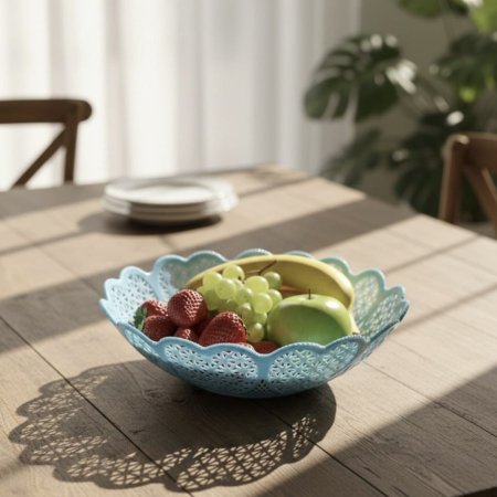 سلة فواكه بلاستيك قطر 15 سم