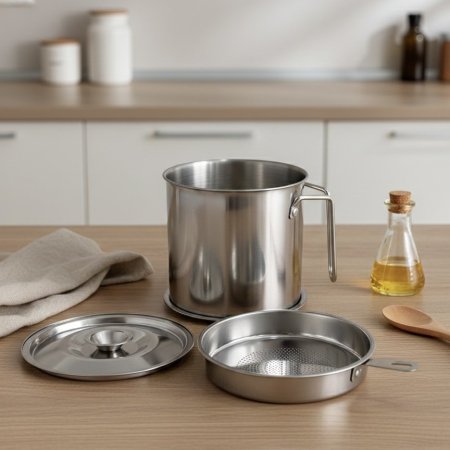 مصفاة زيت ستانلس ستيل