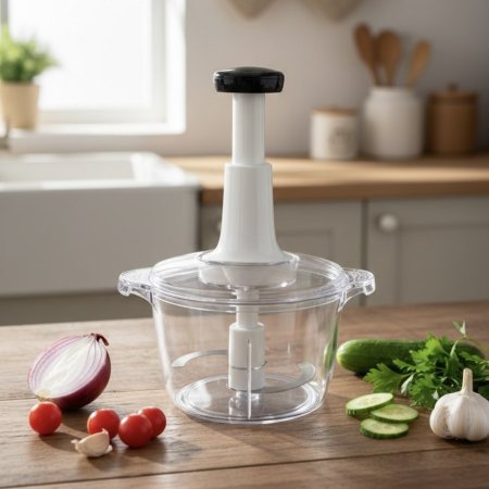 فرامة طعام تعمل بالضغط اليدوي