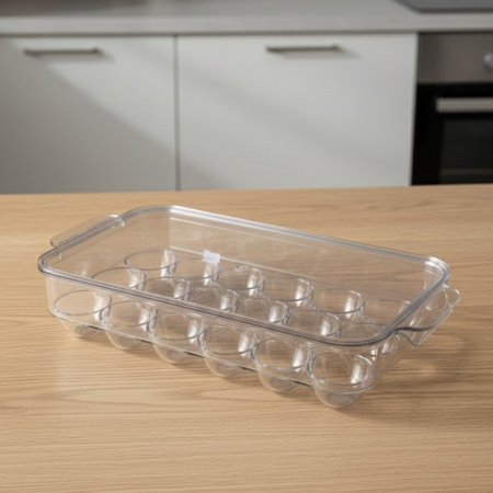 منظم لتخزين البيض داخل الثلاجة