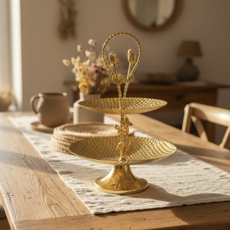 مضيفة ذهبية بطبقتين