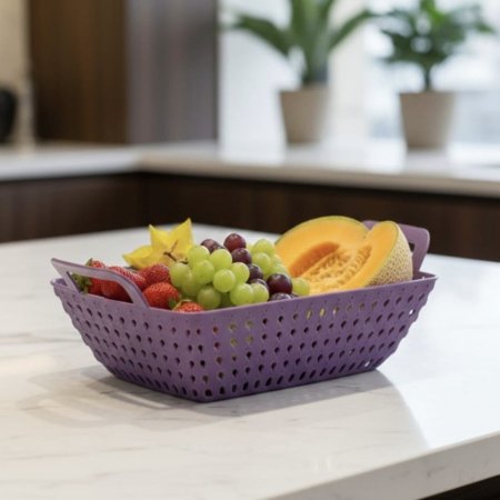 سلة فواكه بلاستيك