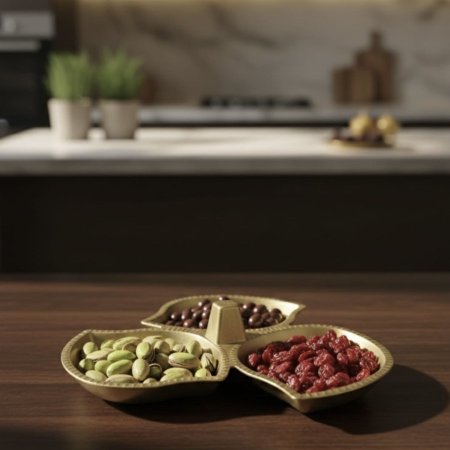 مضيفة 3 خانات بلاستيك قطر 15 سم