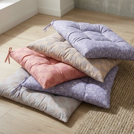 مخدة كرسي قماش مربعة