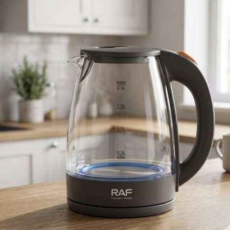 غلاية كهربائية زجاجية من RAF 