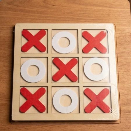 لوح خشبي للعبة xo