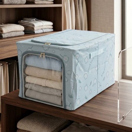 صندوق تخزين قماشي قابل للطي