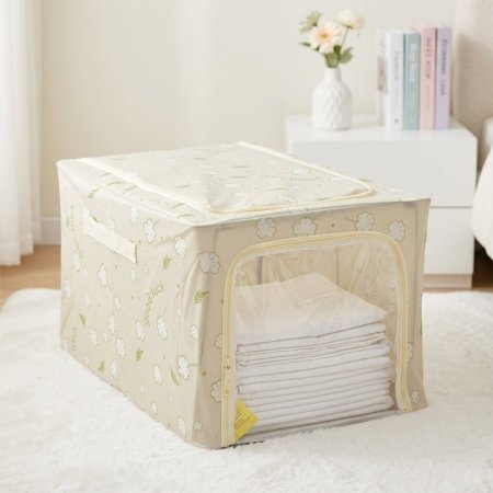 صندوق تخزين قماشي قابل للطي