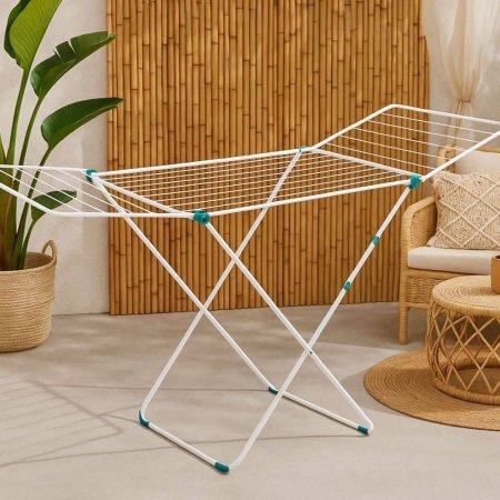 منشر غسيل معدني قابل للطي