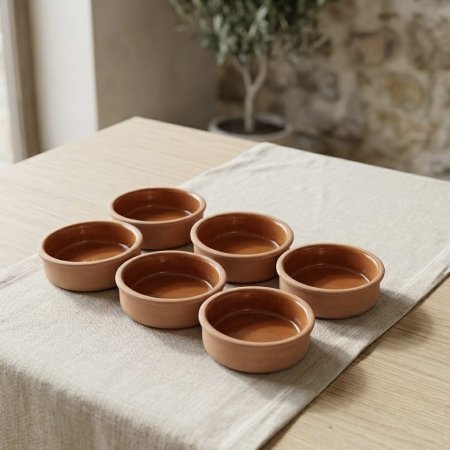 طقم صحون فخار حراري