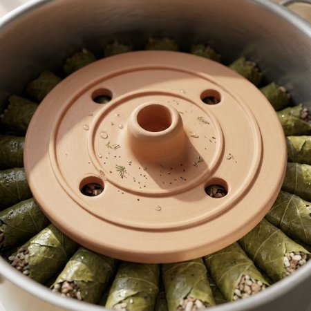 ثقالة ورق عنب ومحاشي فخارية