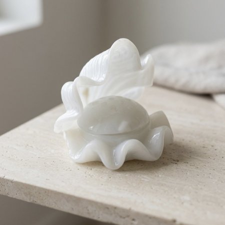 مبخرة بولاريزم بتصميم على شكل صدفة لؤلؤ