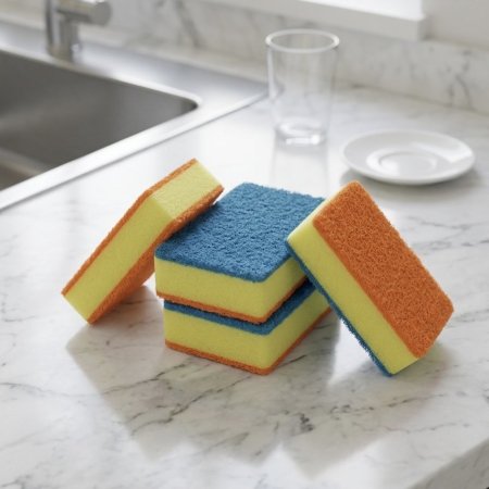 إسفنجات جلي شديدة التحمل مزدوجة الجوانب