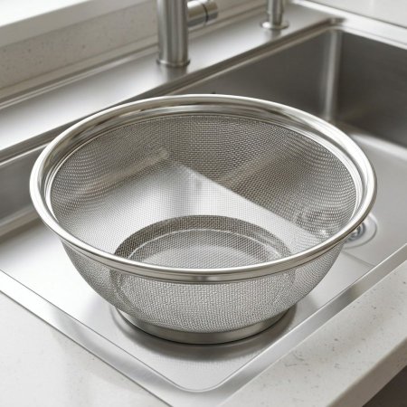 مصفاة ستانلس ستيل عميقة