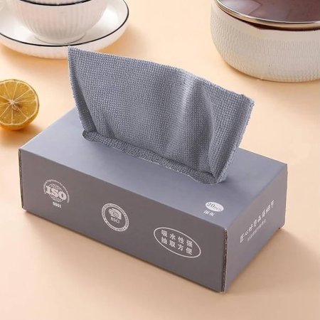 ٣ علب فوط تنظيف مايكروفايبر متعددة الاستخدامات