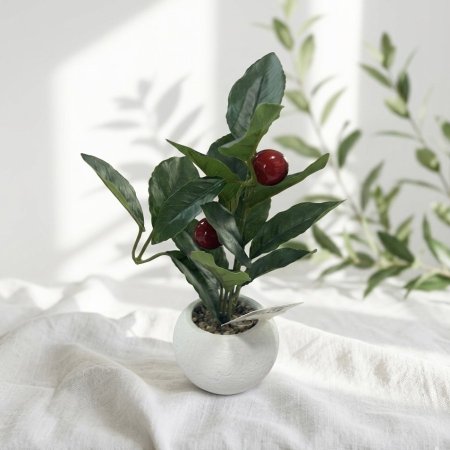 شجرة فاكهة صناعية صغيرة