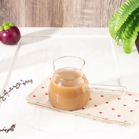 بكرج قهوة زجاج شفاف حراري
