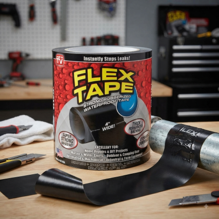 Flex tape لاصق تصليح الانابيب ضد الماء