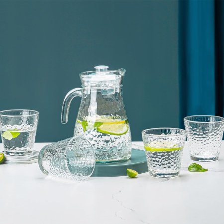 طقم شاف (كوز ماء + 4كاسات )