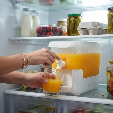 تبروير عصائر مع حنفية 4 لتر