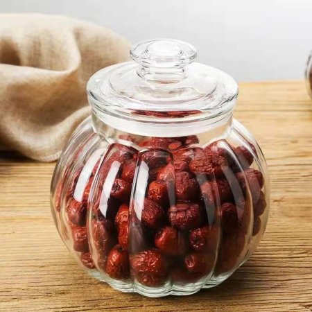 مطربان زجاج شكل يقطين حجم كبير (2800مل)