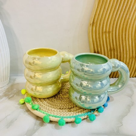 مج سيراميك لامع بتصميم مميز