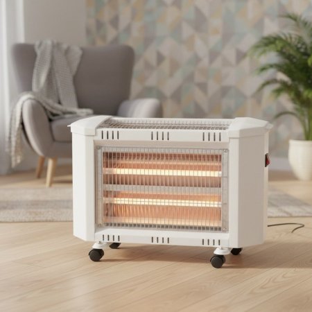 مدفأة كهربائية كوارتز بوجهين ١٢٠٠ واط