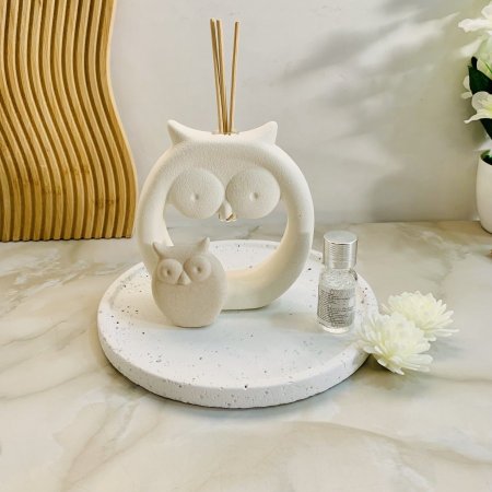 معطر جو عيدان على شكل بومة