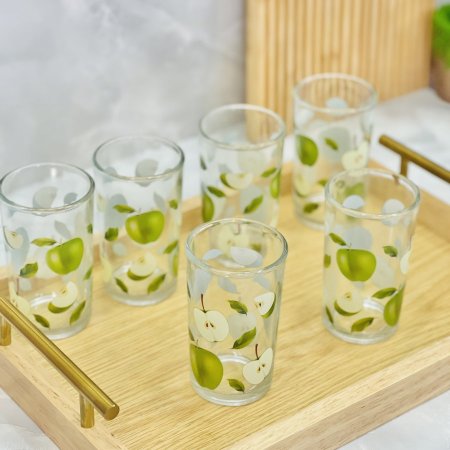 طقم 6 كاسات ماء 