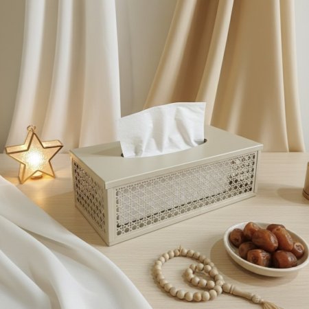 بكيت محارم معدن مزخرف